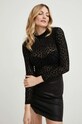 Answear Lab fustă 23658.js negru