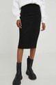 Îmbrăcăminte Answear Lab fustă x colecția limitată SISTERHOOD vd1367.KK negru