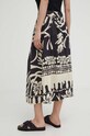 Îmbrăcăminte Answear Lab fustă din bumbac mk106.w negru