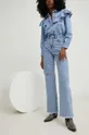 Τζιν παντελόνι Answear Lab  X limited collection SISTERHOOD μπλε