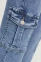 niebieski Answear Lab jeansy cargo