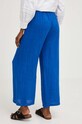 Oblačila Lanene hlače Answear Lab 3129.WK modra