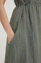 Λινό φόρεμα Answear Lab Γυναικεία