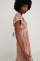 ροζ Μεταξωτό φόρεμα Answear Lab
