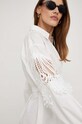 Βαμβακερό φόρεμα Answear.LAB la3142.ITKK λευκό