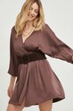 Answear Lab sukienka brązowy G90202.2WK