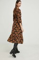 Odzież Answear Lab sukienka 12303.WK brązowy