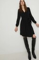 Answear Lab sukienka ra21.6004.h czarny WW23