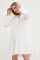 bílá Bavlněné šaty Answear Lab Dámský