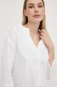 bílá Bavlněné šaty Answear Lab
