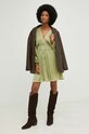 Answear Lab rochie B8390.js1 verde WW23