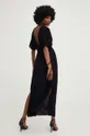 Φόρεμα με λινό Answear Lab  90% Βισκόζη, 10% Λινάρι