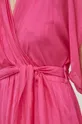 różowy Answear Lab sukienka z jedwabiem