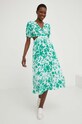 Answear Lab rochie MR20885.WK verde WW23
