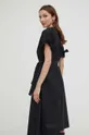 Βαμβακερό φόρεμα Answear Lab  100% Βαμβάκι