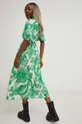 Λινό φόρεμα Answear Lab X limited collection BE SHERO  50% Βαμβάκι, 50% Λινάρι