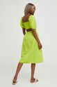 Ρούχα Βαμβακερό φόρεμα Answear Lab X limited collection BE SHERO s3y2441.KK πράσινο