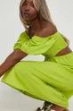 πράσινο Βαμβακερό φόρεμα Answear Lab X limited collection BE SHERO