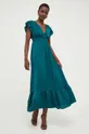 Φόρεμα Answear Lab X limited collection BE SHERO πράσινο