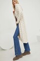 Answear Lab cardigan de lana bej 70522.h