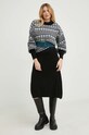 Answear Lab pulover de lana 2217.w negru WW23