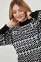 Answear Lab pulover de lana negru 2217.w