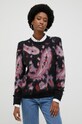 Answear Lab sweter z wełną PM8066.h czarny WW23