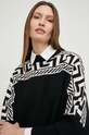 Answear Lab sweter z wełną czarny LU2347.h