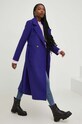 Answear Lab sweter z wełną 10118.h różowy WW23