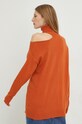 Odzież Answear Lab sweter lu1312.w pomarańczowy