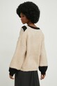 Odzież Answear Lab sweter z wełną hp575.3w brązowy