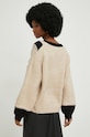 Odzież Answear Lab sweter z wełną hp575.3w brązowy
