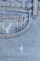 modrá Rifľové krátke nohavice Answear Lab X limitovaná kolekcia SISTERHOOD