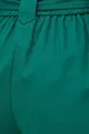 πράσινο Σορτς από λινό Answear Lab X limited collection BE SHERO