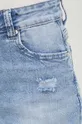 modrá Rifľové krátke nohavice Answear Lab