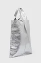 Δερμάτινη τσάντα Answear Lab  X limited collection SISTERHOOD ασημί