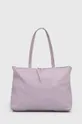 vijolična Usnjena torbica Answear Lab Ženski