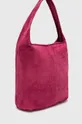 Τσάντα σουέτ Answear Lab ροζ