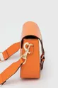 Δερμάτινη τσάντα Answear Lab πορτοκαλί