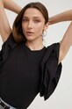 Answear Lab t-shirt czarny 32329.1WK