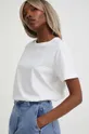 Answear Lab t-shirt bawełniany X kolekcja limitowana BE SHERO 100 % Bawełna