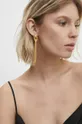 zlata Pozlačeni uhani Answear Lab Ženski