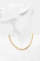 zlata Pozlačena ogrlica Answear Lab