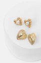 Сережки Answear.LAB 2 шт 4232..cdb золотой WZ24