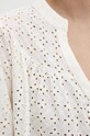 Answear Lab bluza din bumbac 6876.TKK alb