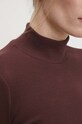 Answear Lab longsleeve 5127.TKK bordowy