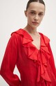 Answear Lab bluzka pk2382.ijs czerwony