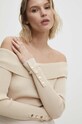 Свитер Answear.LAB бежевый MCY05531.HWK