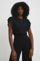 чорний Блузка Answear Lab Жіночий