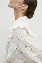 білий Бавовняна блузка Answear Lab